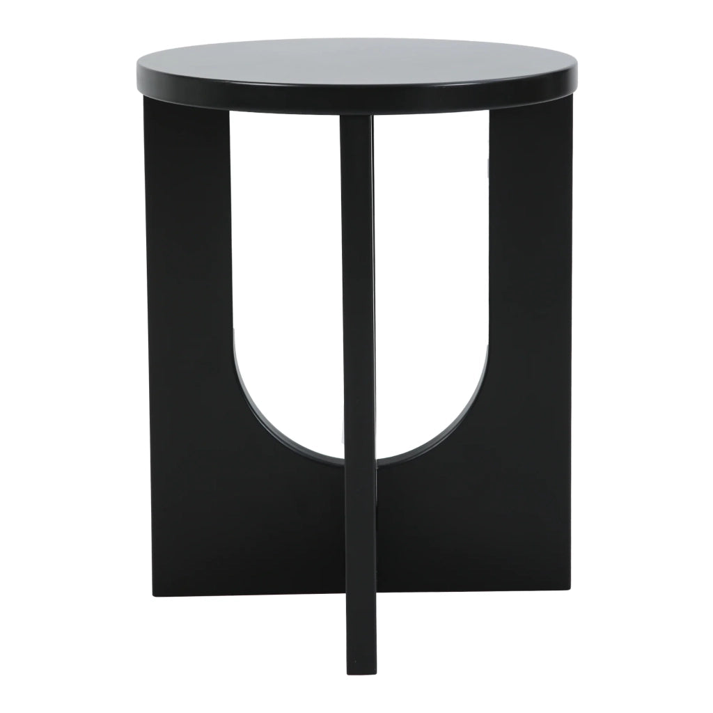 Elegante e pratico tavolino 50 x 40 cm nero 03_0010927