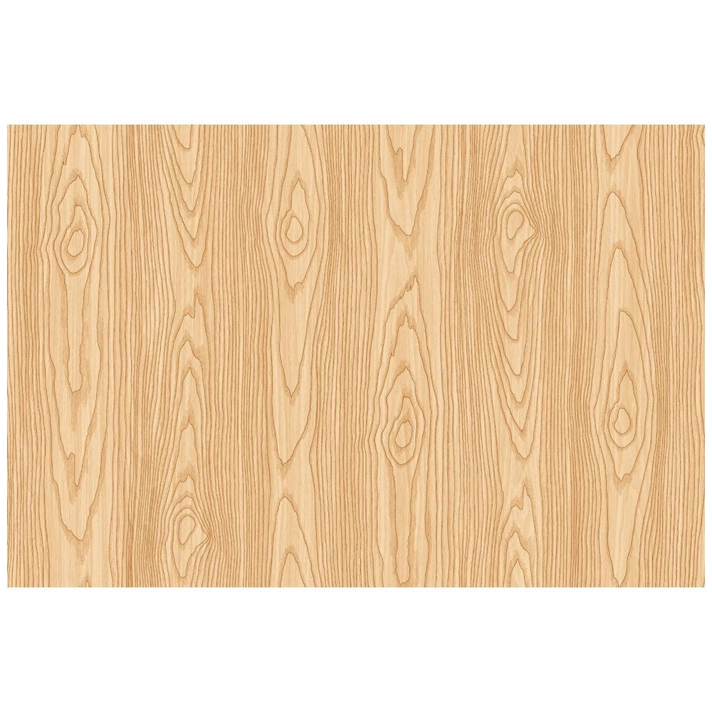 Trade Shop - Pannello Adesivo Effetto Legno Chiaro 120x300cm Pareti Paraschizzi Stanza Cucina -