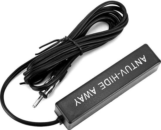 Antenna universale per auto - migliorata ricezione segnale - nero - compatibile con radio auto - compatta e efficiente