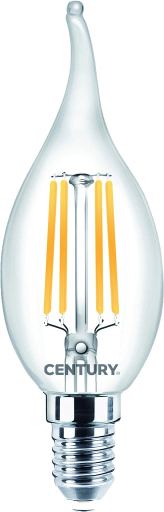 Century LAMPADA A FILAMENTO LED COLPO DI VENTO E14 Luce calda  2 W - 250 lumen 10.00 pz