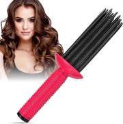 Krullatore per capelli con set di kamme per capelli arricciati e ondulati - ideale per uso domestico, viaggi e uscite sociali