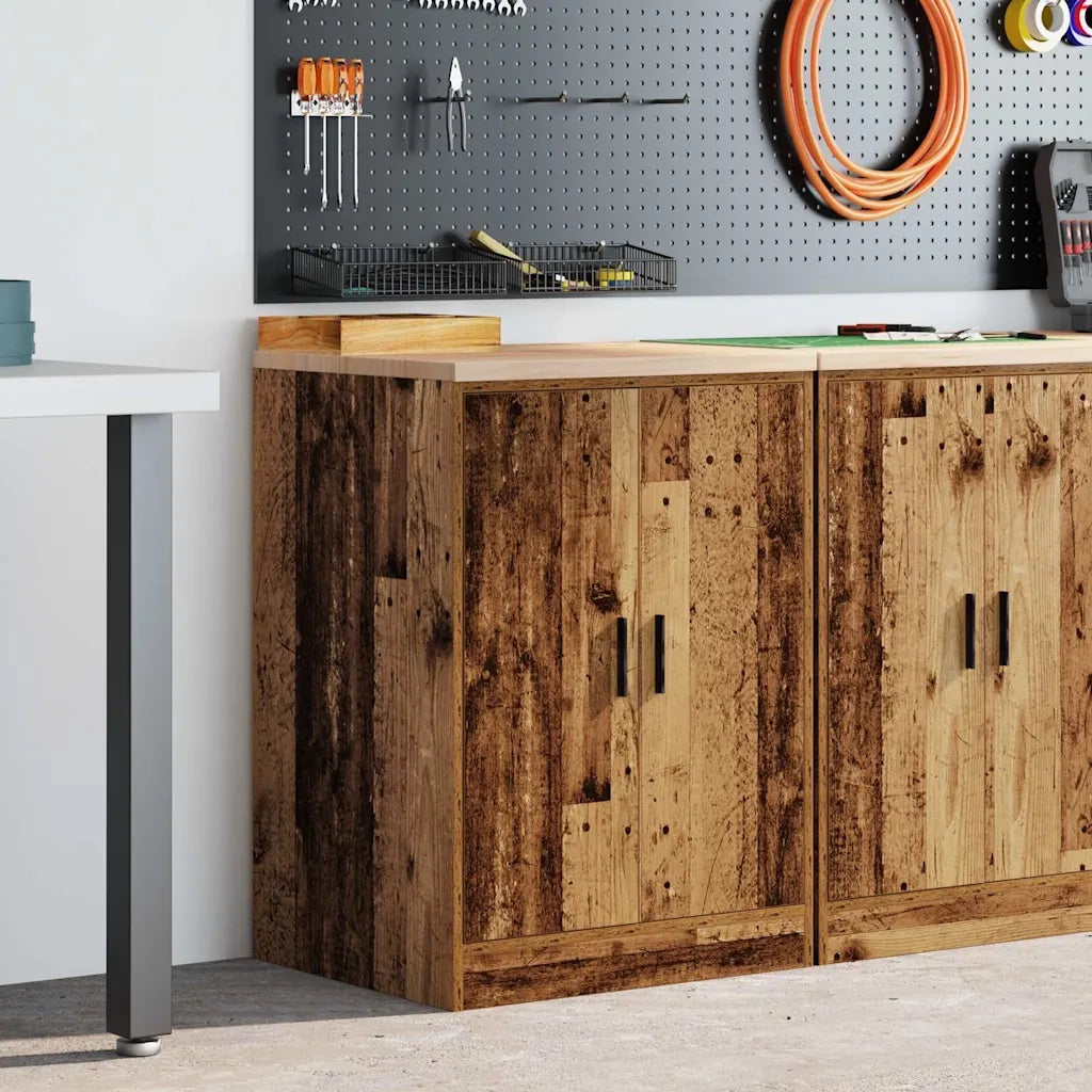 Armadietto da Garage in Legno Vecchio 60x51x85 cm CFW6841577
