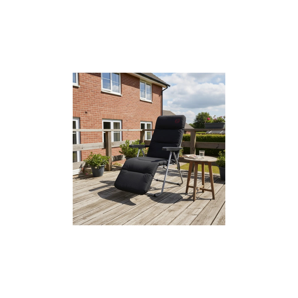 Set di 2 poltrone reclinabili da campeggio pieghevoli - O'camp - Multiposizioni - 62 x 92 x 105 cm