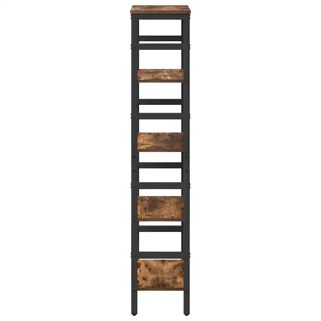Libreria Rovere fumé 40 x 29,5 x 149 cm Legno multistrato