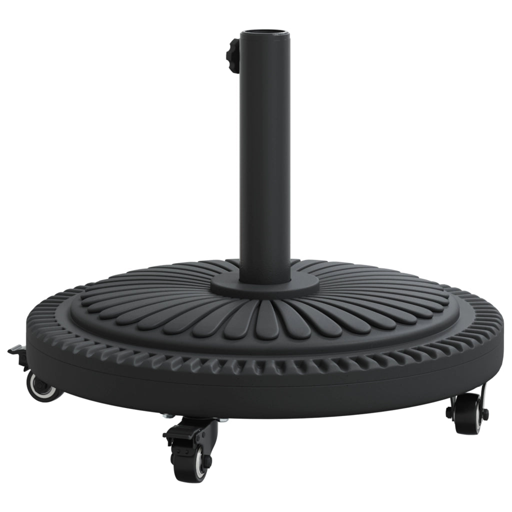 Base per Parasol  con Ruote per Poli Ã˜38-48 mm 13 kg Rotonda