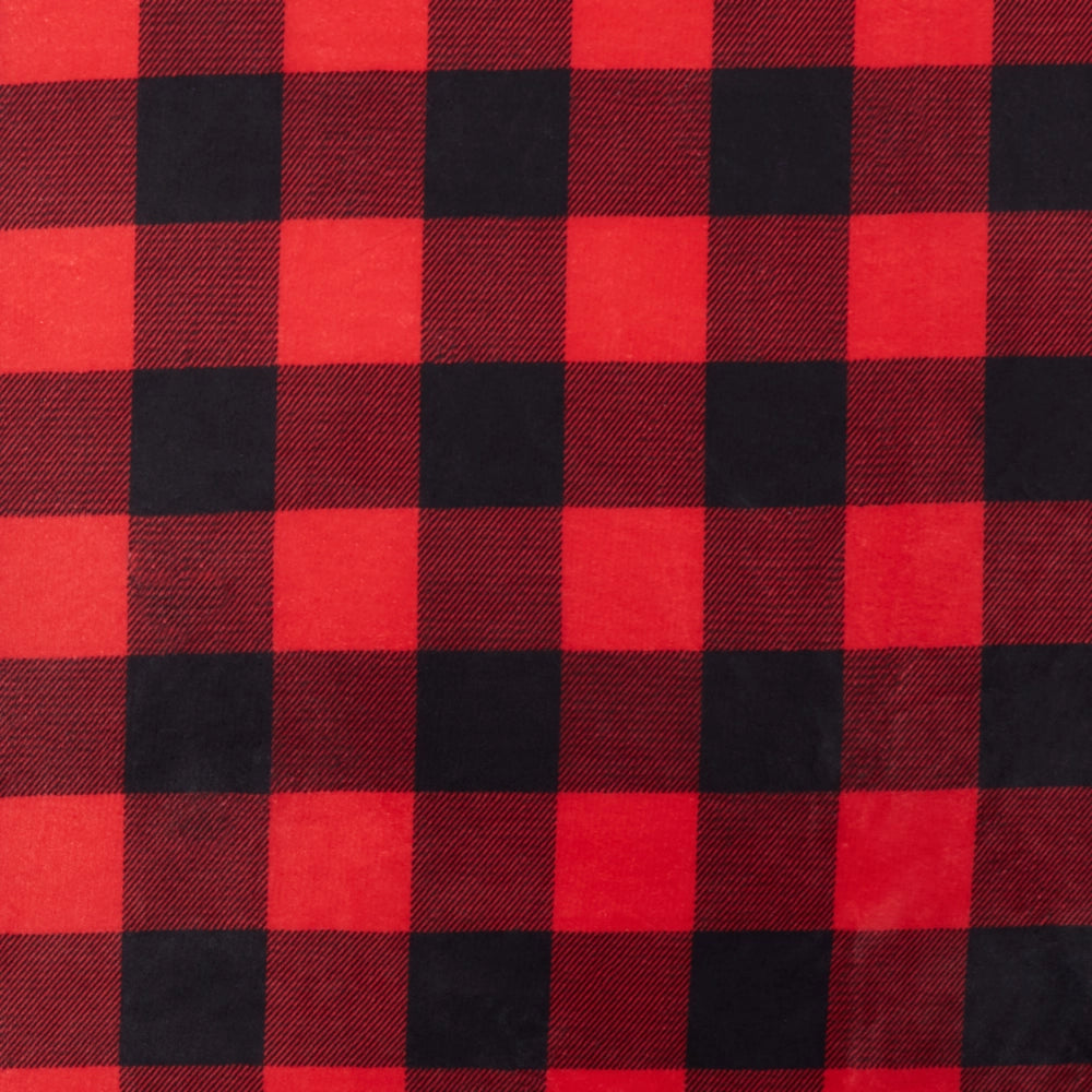 Coperta Copriletto in Poliestere rosso e nero x 200 cm stile moderno