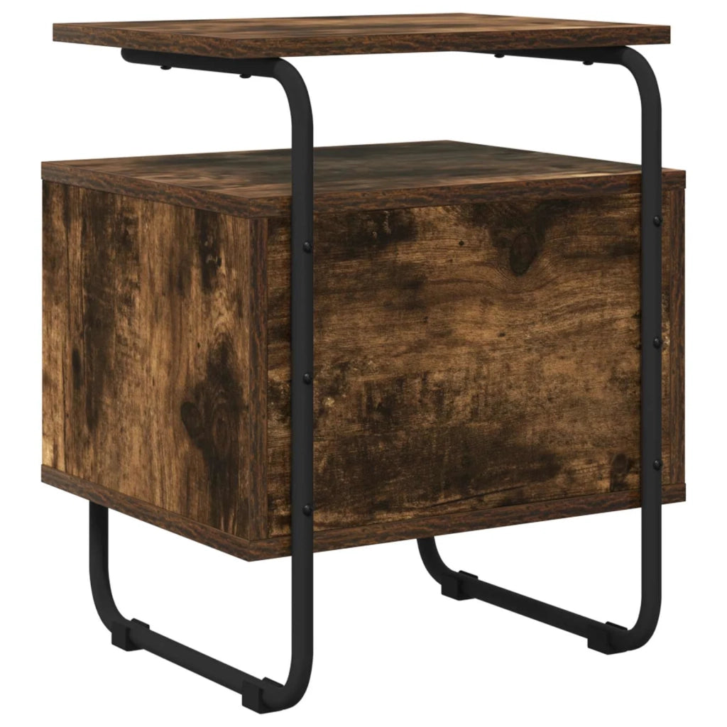 Armadio da Notte Rovere Fumo Legno ingegnerizzato 8007639