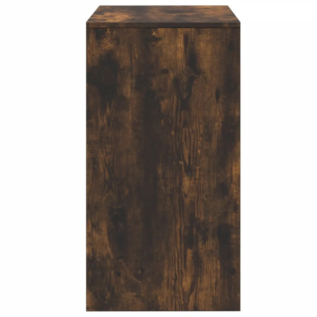 Toeletta e Sgabello Rovere Fumo 60x40x113,5 cm 848217