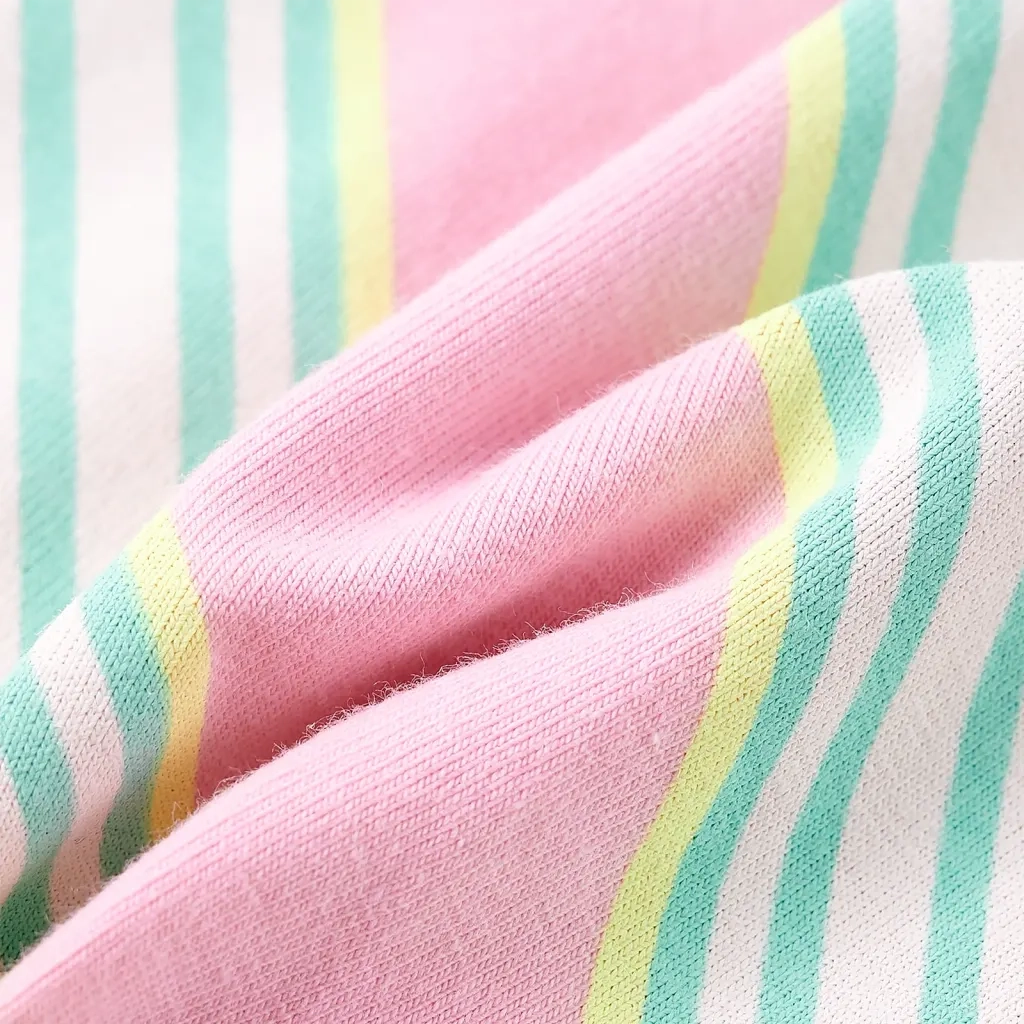 Abito da Bambina con Coulisse Senza Maniche Rosa 104 CFW9702468