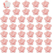 Clip per piante in acciaio inossidabile, 40 pezzi, clip di vaso rosse, adesivi self-adesivi, per uso interno ed esterno, decorazioni per giardino, clip decorativi