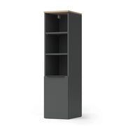 Vicco Armadio universale Antracite/Sonoma 30.2 x 120 cm con una porta