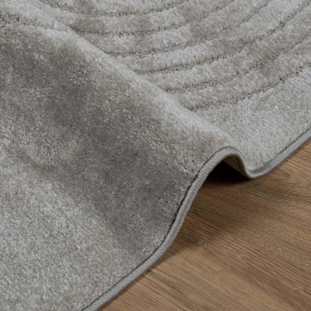Tappeti per area Quadrato GALATI Grigio 200 x 200 cm Poliestere 42022825