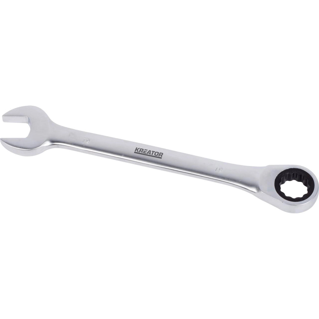 Chiave combinata con cricchetto 19mm