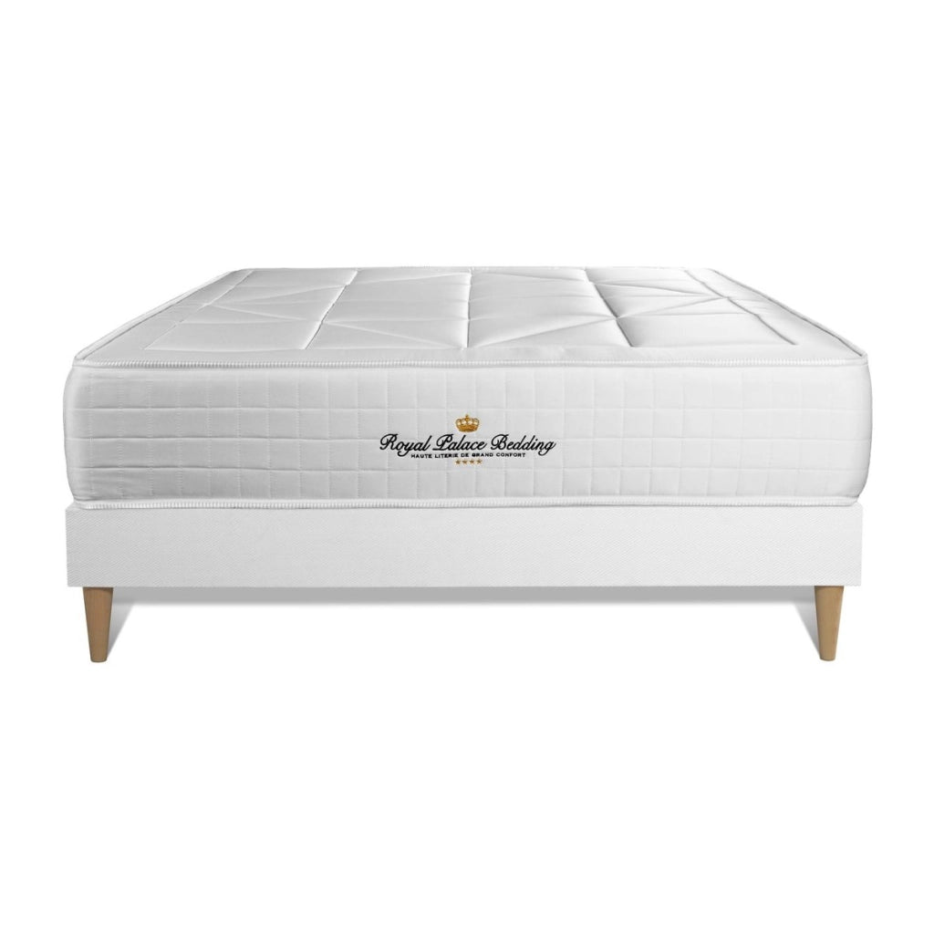 kit rete e materasso Windsor 130 x 210cm - Spessore : 26cm - memory foam e molle insacchettate - Bilanciato