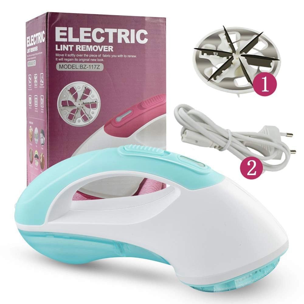 Trade Shop - Levapelucchi Elettrico Leva Pelucchi Rasalana Portatile Ricaricabile 117z -