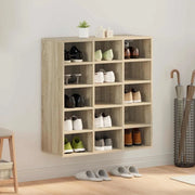 vidaXL Scarpiera rovere sonoma 77.5 x 30 x 83.5 cm Legno multistrato