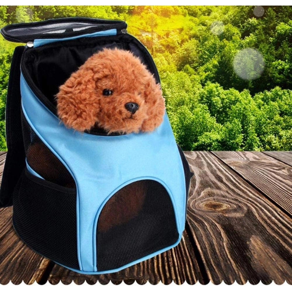 Trade Shop - Borsa Da Trasporto Portatile Per Cani Gatti Da Viaggio Animali Domestici Zaino -