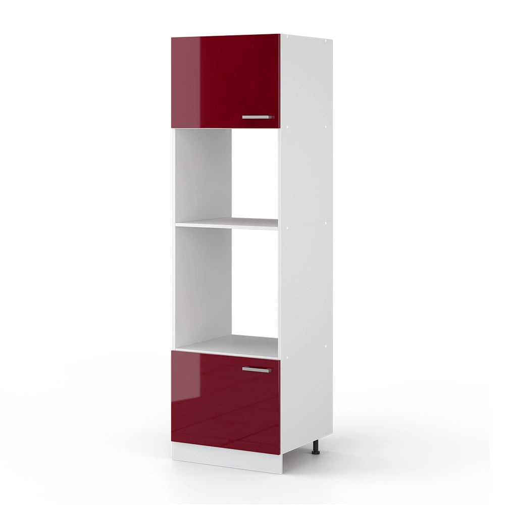 Vicco Frontale cucina Rosso lucido 59.6 x 76.6 cm frontale del mobile per mobile da incasso microonde