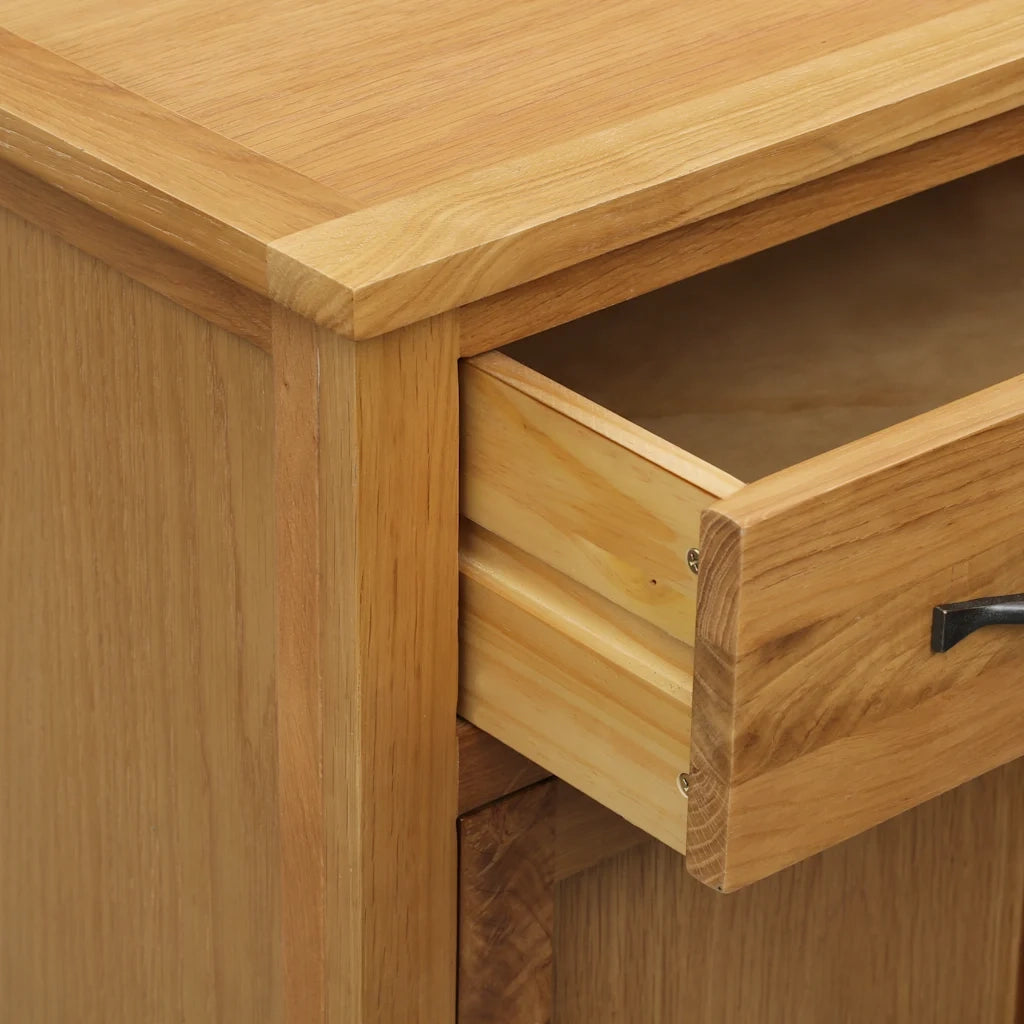 Scarpiera 76x37x105 cm in Legno Massello di Rovere 247460