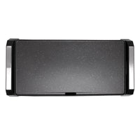 SOGO Griglia Elettrica da Tavolo 2200W Antiaderente con Termostato e Vassoio Olio