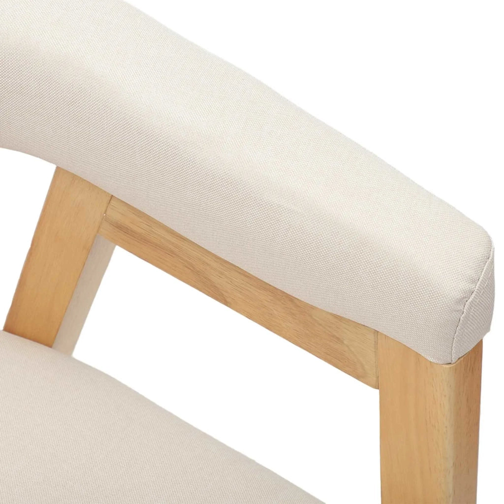 Sedie da pranzo 2 pcs Naturale 54 x 57 x 73 cm