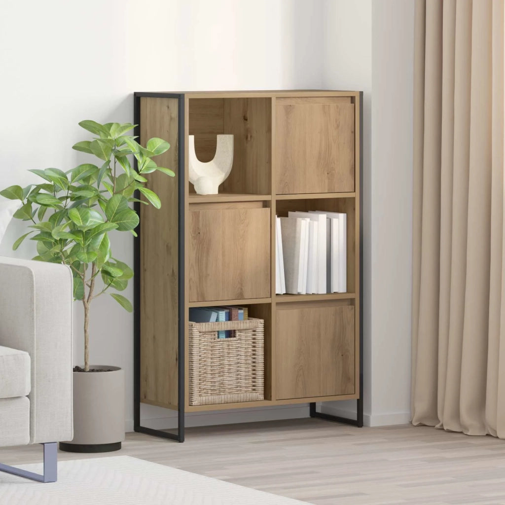 Armadio per Libri Rovere Artigianale 68 x 30 x 108.5 cm