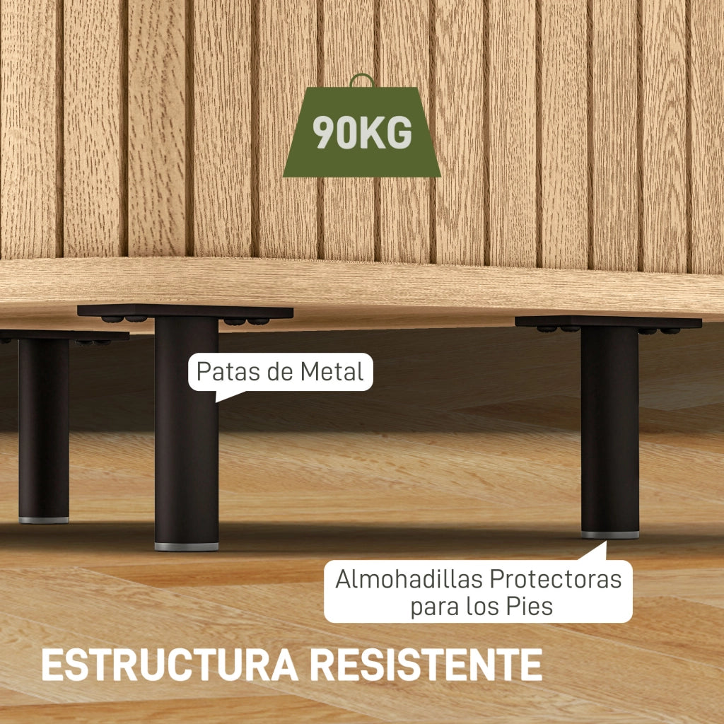 Comodino con Cassetto e Ripiani ¨C Zephmum ¨C 48x40x48 cm Robe Effetto Legno