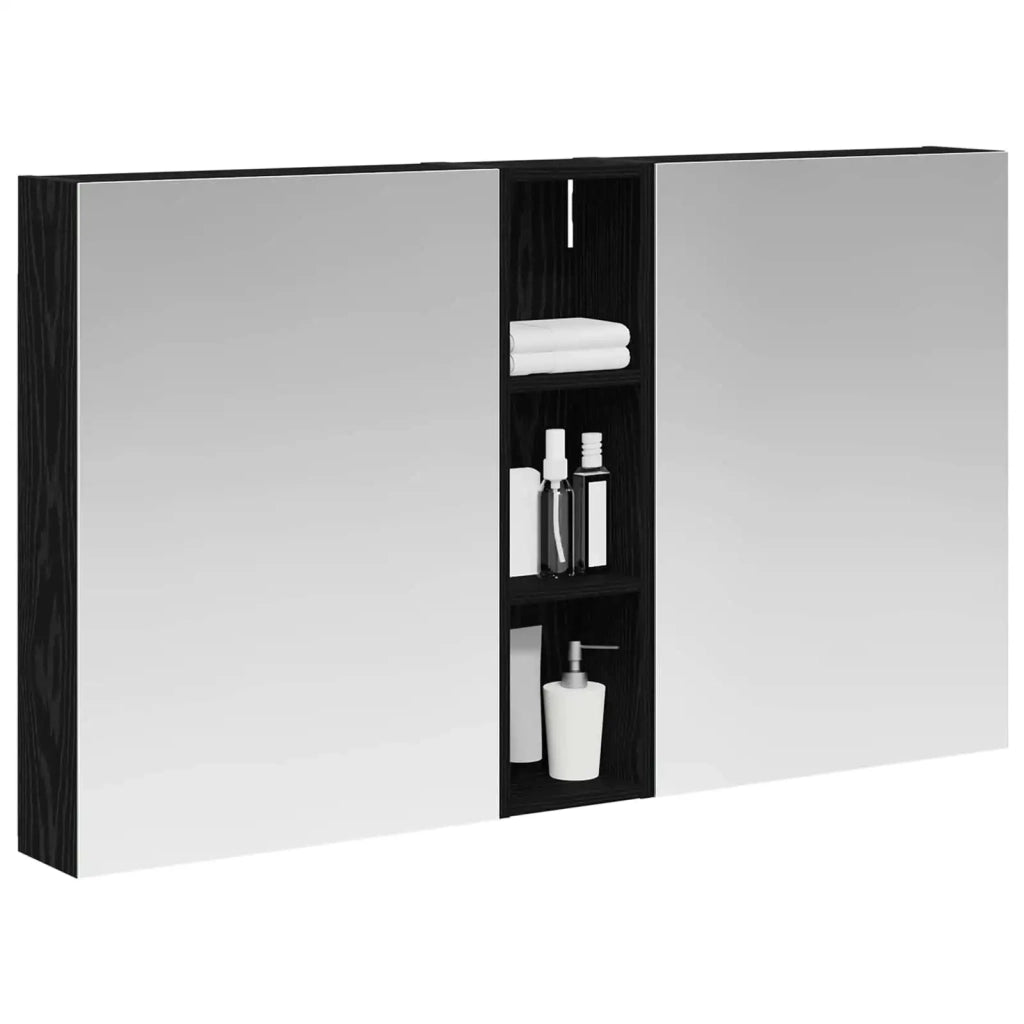 Set di Armadi da Bagno con lo scaffale 3 pcs 120 x 14,5 x 70 cm 3403745