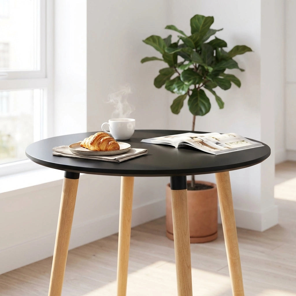 Tavolo Rotondo 80 in Plastica cm 80x80x75 - LYON