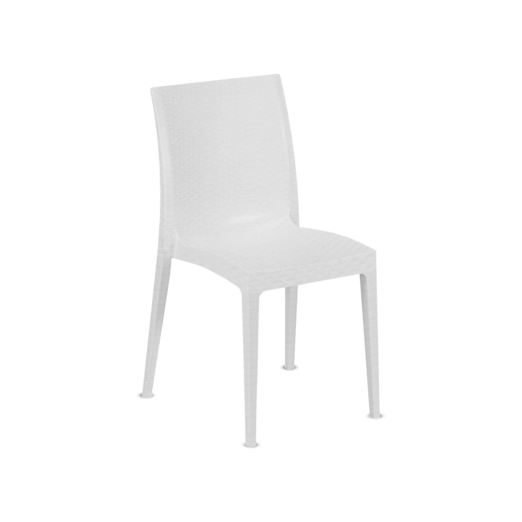 Ferla, Sedia da Esterno una Sedia Made in Italy, Bianco