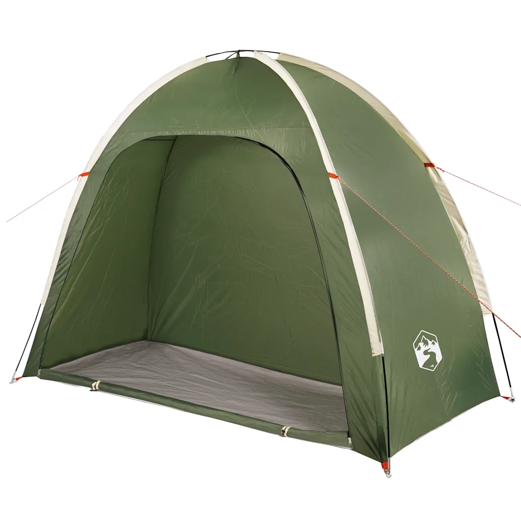 Tenda Portaoggetti-Tenda deposito da esterno Verde Impermeabile 791141