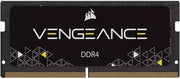 VENGEANCE SODIMM 16 GB (1x16 GB) DDR4 3200MHz CL22 Memoria per Laptop/Notebook (Supporto Processori Intel Core di 11th Generazione) Nero
