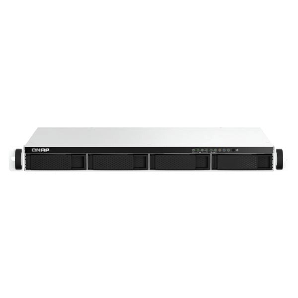 Qnap ts-464eu nas rack (1u) intel® celeron® n5095 8 gb ddr4 0 tb qnap turbo system alluminio, nero - TS-464EU-8G