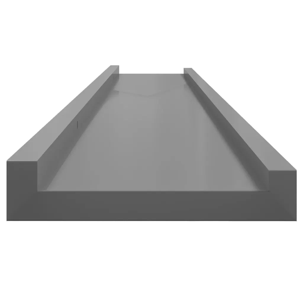 Mensole da Parete 2 pz Grigie 115x9x3 cm cod mxl 33413