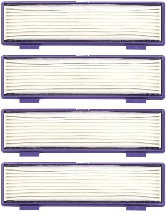Filtro per Aspirapolvere - 4 Pezzi di Ricambio - Alta Efficienza - Adatto per Neato 70E 75 80 85 D75 D80 D85 D3 D5 D7 - Riciclabile