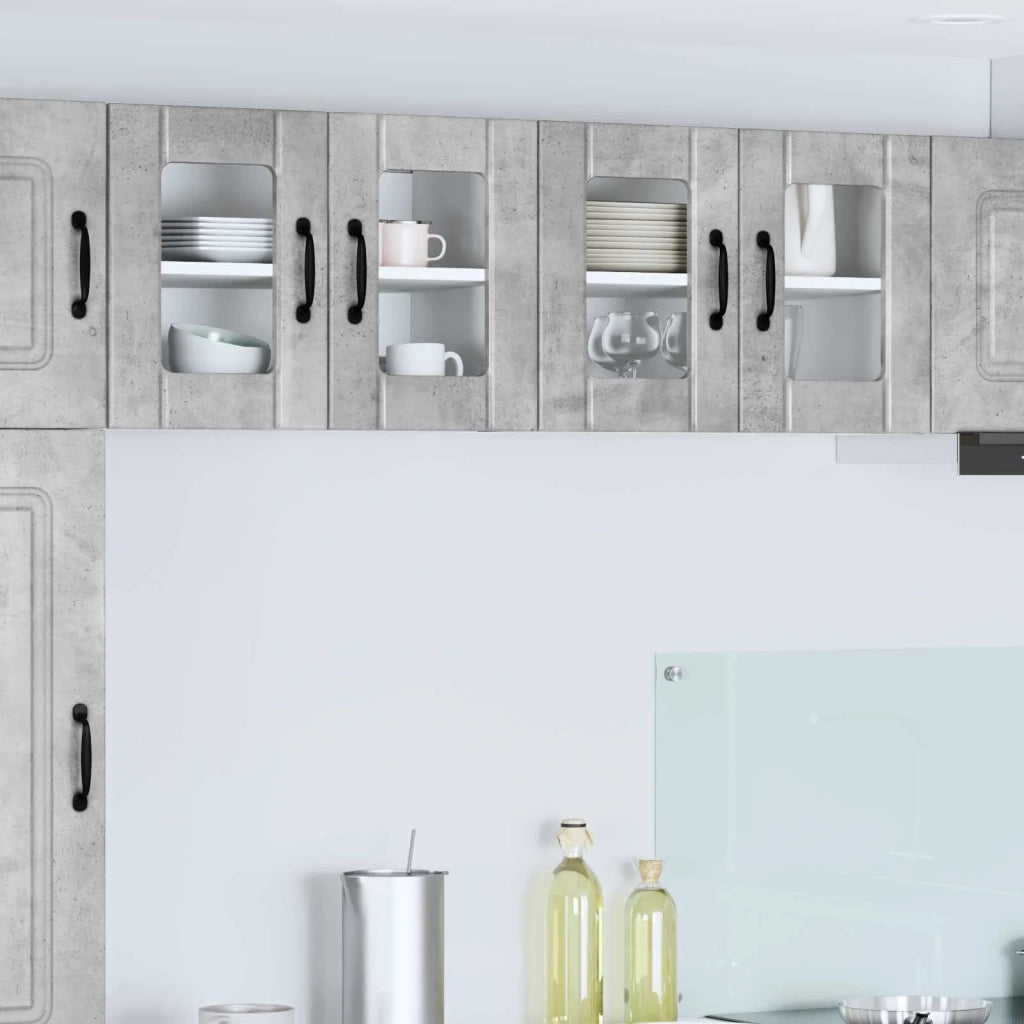 Pannello lavastoviglie Lucca 2 pcs Grigio Cemento 884972
