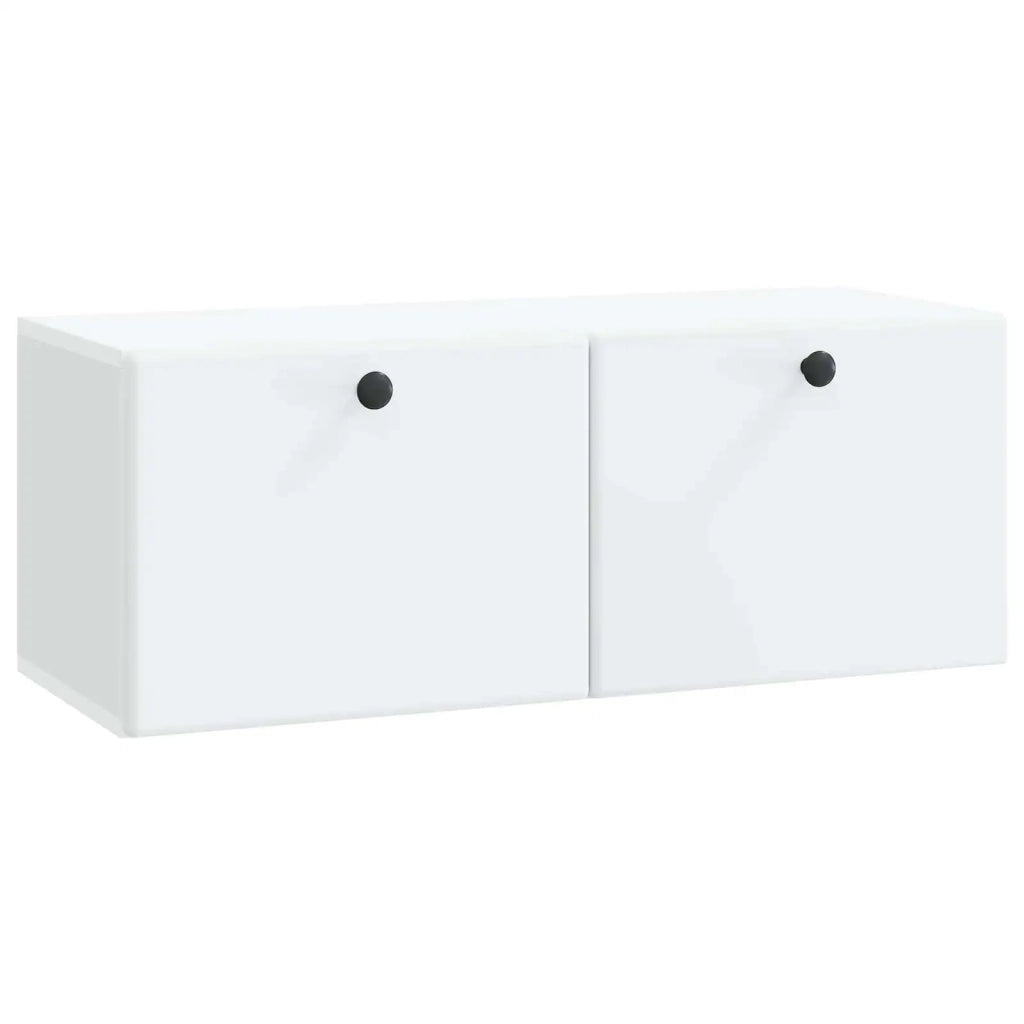 Mobile Porta TV da Muro 78,5 x 31 x 30 cm Bianco 899225
