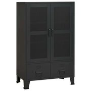 Armadio Classificatore Industriale Nero 70x40x115 cm in Metallo CFW5147880