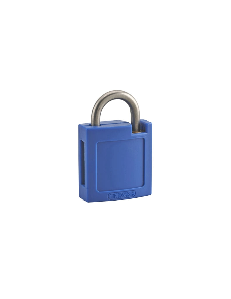 Set di gusci ABS anteriore e posteriore blu per lucchetto M3 40 mm – THIRARD