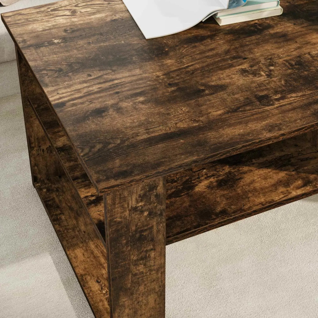 Tavolino da salotto Rovere fumé 96 x 54 x 44 cm 8000152