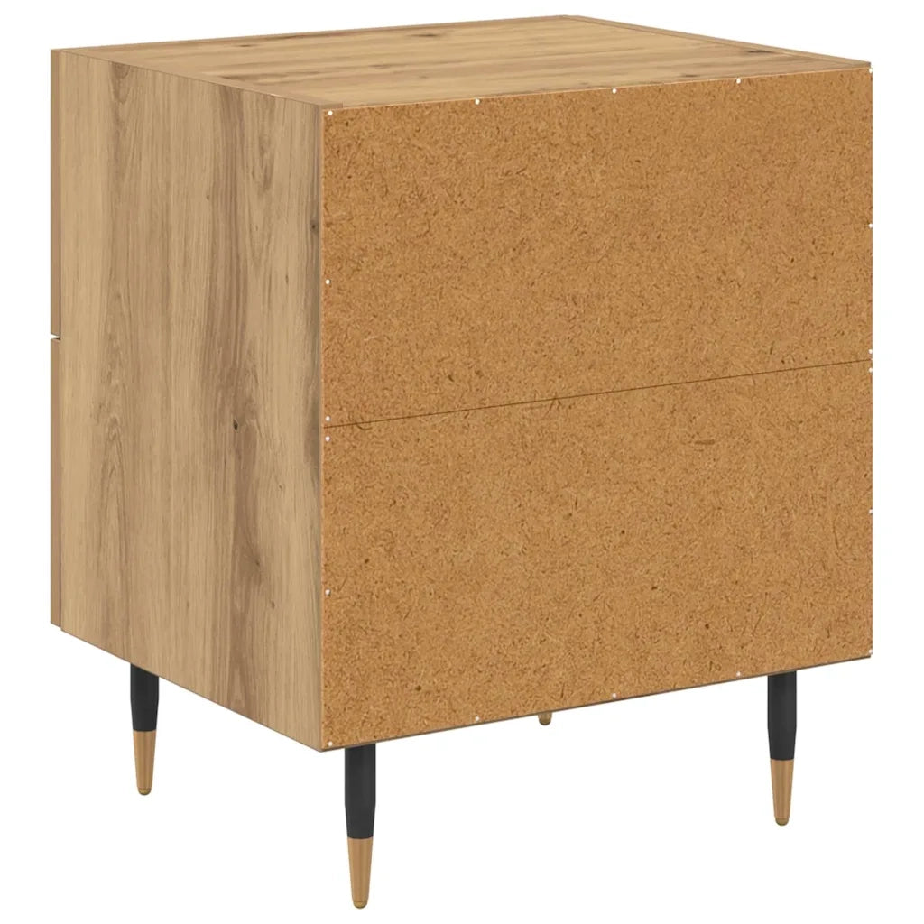 Armadio da Notte Rovere artigianale 40 x 35 x 47,5 cm