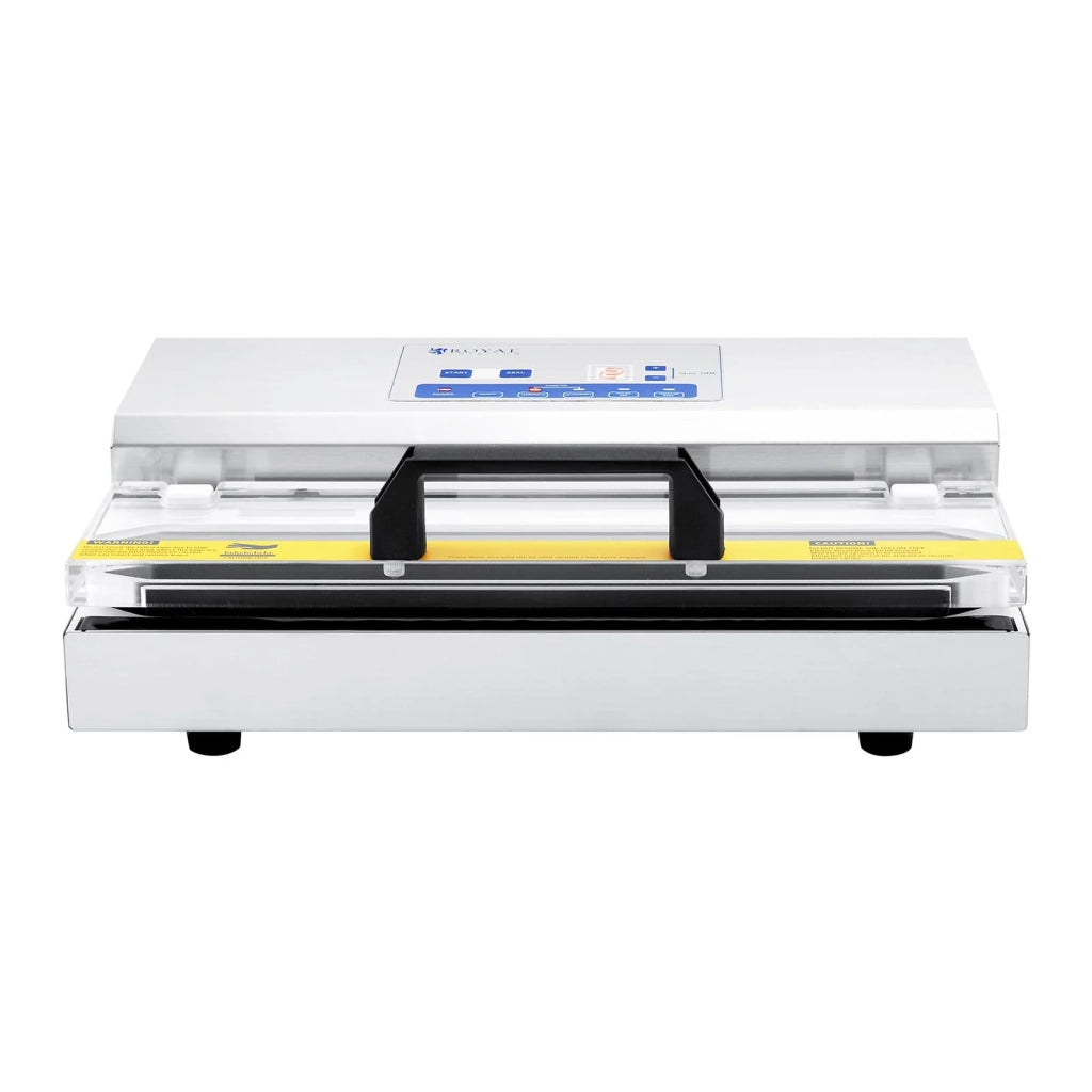 Macchina confezionatrice sottovuoto professionale per alimenti piccola confezionatrice sottovuoto professionale (velocità: 16 l/min sacchetti: 31 cm larghezza saldatura: 18 x 2 mm) 14_0004650