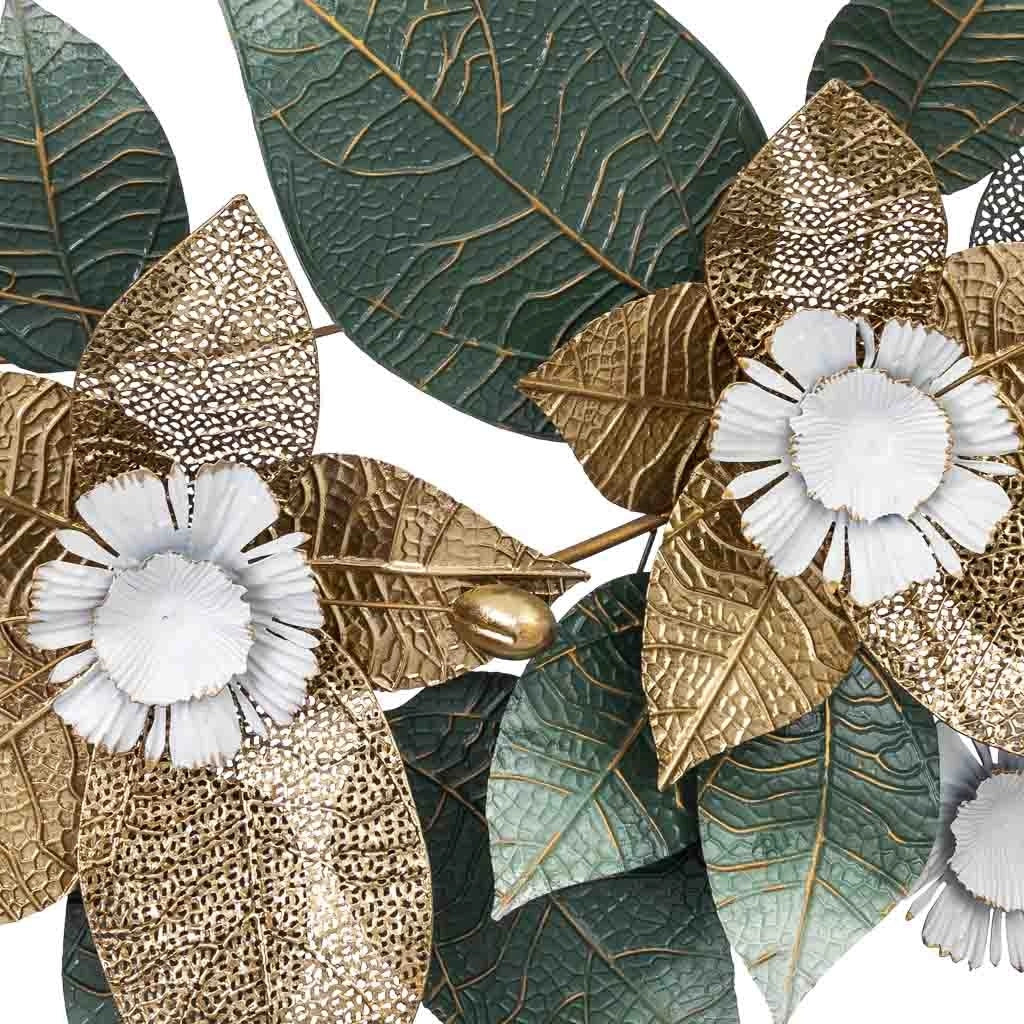 Carta da parati decorativa in metallo 134,0x67,3x8,9