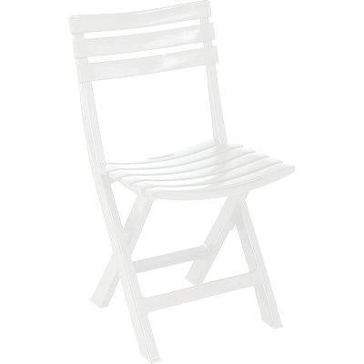 SEDIA BIRKI PROGARDEN  PP BIANCO CM 44X41 H.CM 78