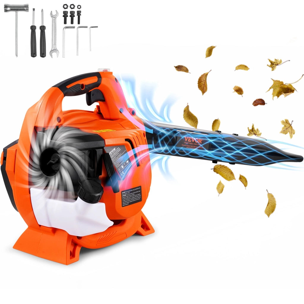 BL-260D Soffiatore per Foglie a Scoppio 26 CC Motore 2 Tempi Portatile 425 CFM 95 MPH per Giardino e Prato