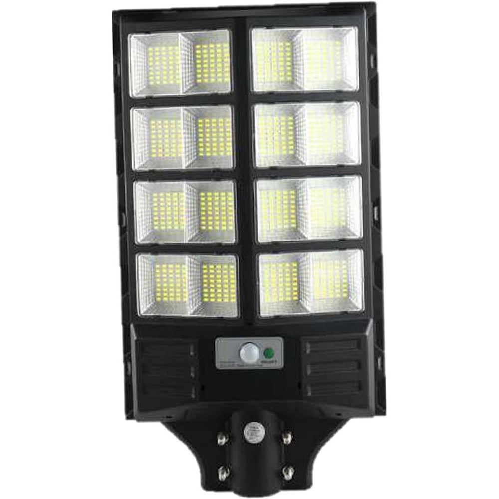 Trade Shop - Luce Solare Led Lampione Per Parco Giochi Cortile Strada Parcheggio 400 W Telecomando -