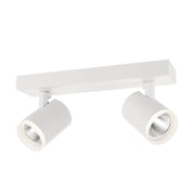 Faretto da soffitto doppio bianco orientabile LED 10W Italux