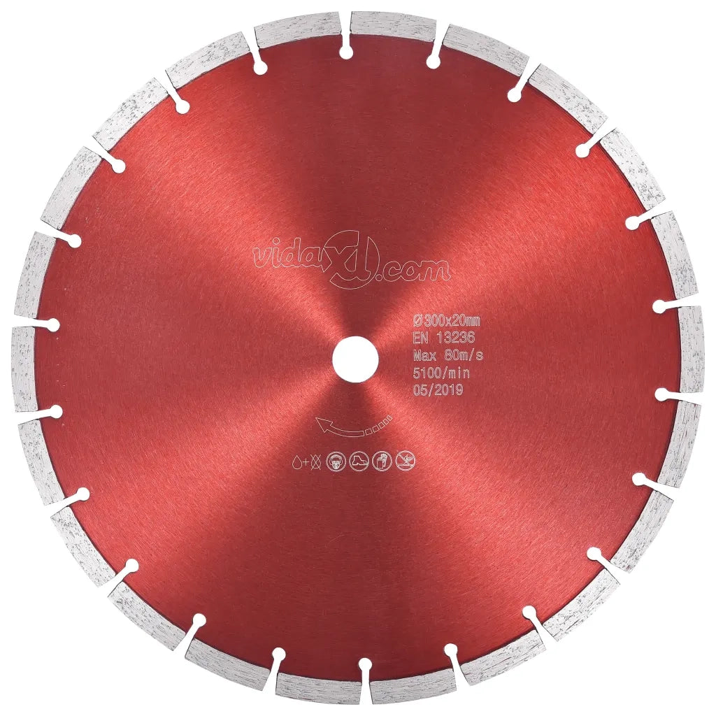 Disco da Taglio Diamantato in Acciaio 300 mm cod mxl 74231