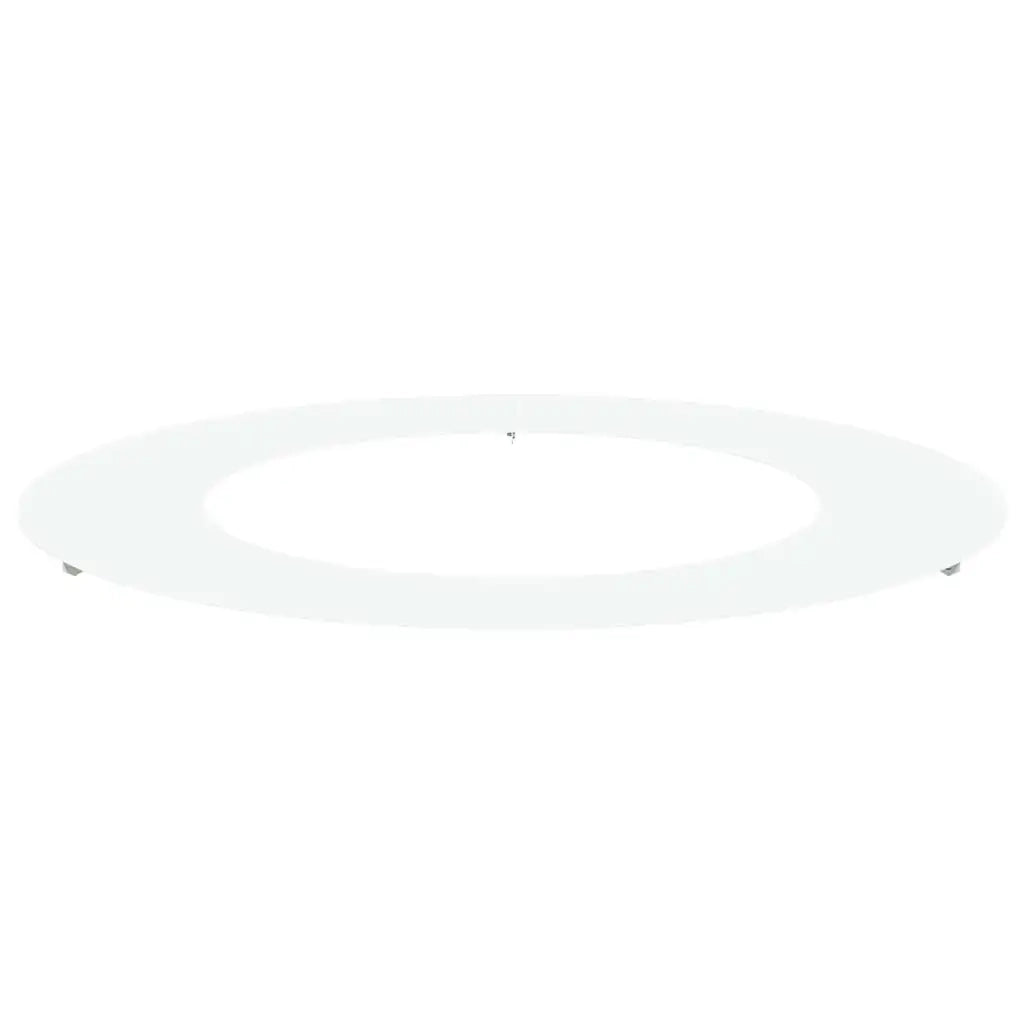 adatto per Anello d'Albero Piatto Bianco Ø50 / 80 cm Acciaio 873692