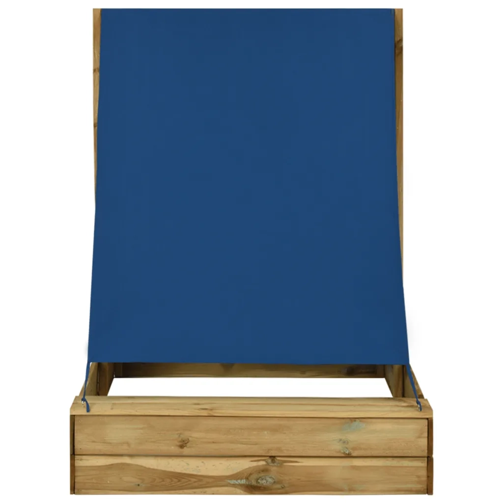 Sabbiera con Tetto 160x100x133 cm Legno di Pino Impregnato 3059957